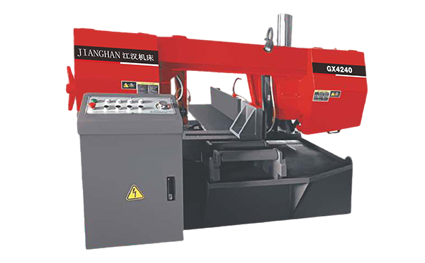 英山GX4240旋转式带锯床