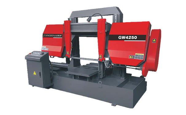 英山GW4250双柱龙门卧式带锯床